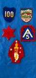 Vintage WWII Military Shoulder Patches Lot of 8 - thumbnail 1 of 4