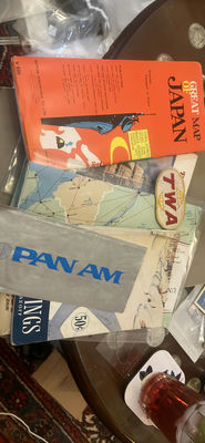 Vintage Air Travel Ephemera 1930s To 50s - Image 1 of 24