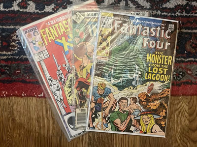 Lot 3 Marvel comics Fantastic Four Monster From The Black Lagoon - Image 1 of 13