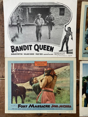 1950’s Western Movies Lobby Cards - Image 1 of 9