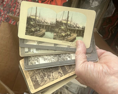 Eight Stereo Cards Related To Japan 1900S To 1920S - Image 1 of 9