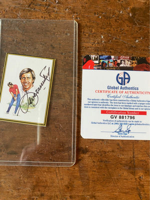 Steve Ballesteros Autographed Trading Card with COA - Image 1 of 3
