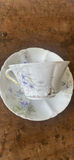 Antique Theo Haviland Limoges Tea Cups and Saucers Violets Pattern - thumbnail 4 of 15