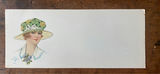 Vintage Ink Blotters Goes Litho Girls Wearing Hats Pinup poses - thumbnail 9 of 9