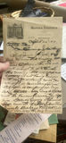 Ephemera Lot Old Letters And Such - thumbnail 2 of 14