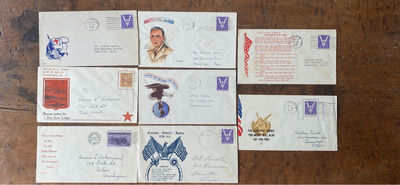 WWII Stamped And Posted Cachets - Image 1 of 10