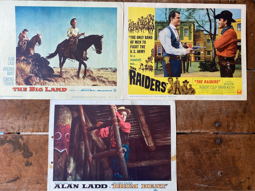 8 Movie Lobby Cards 1950's Westerns - image 3 of 6