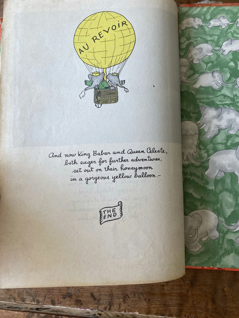 Babar Books Lot Of 2 - image 11 of 15