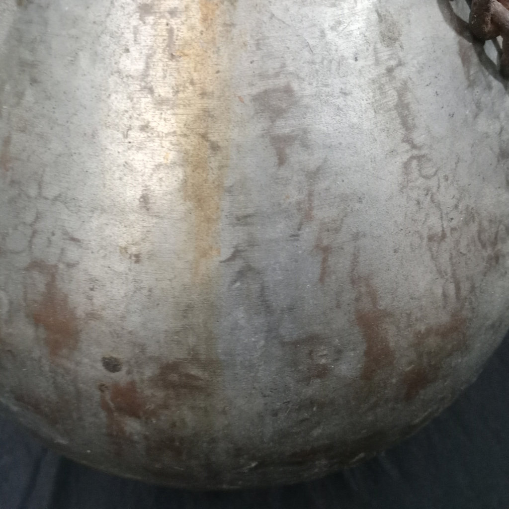 Antique Metal Hanging Oil Can / Planter - image 6 of 8