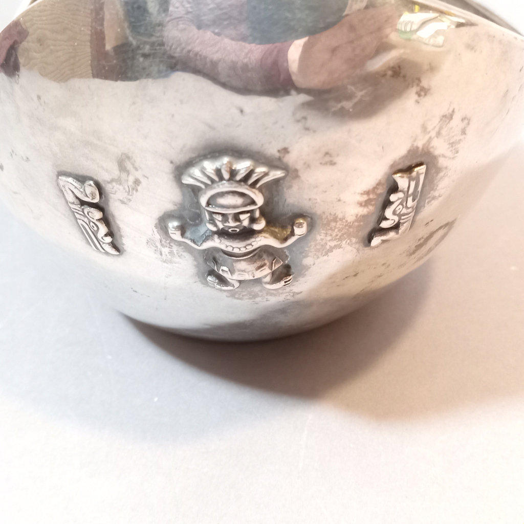 Sterling Silver Bowl From Peru - image 2 of 7