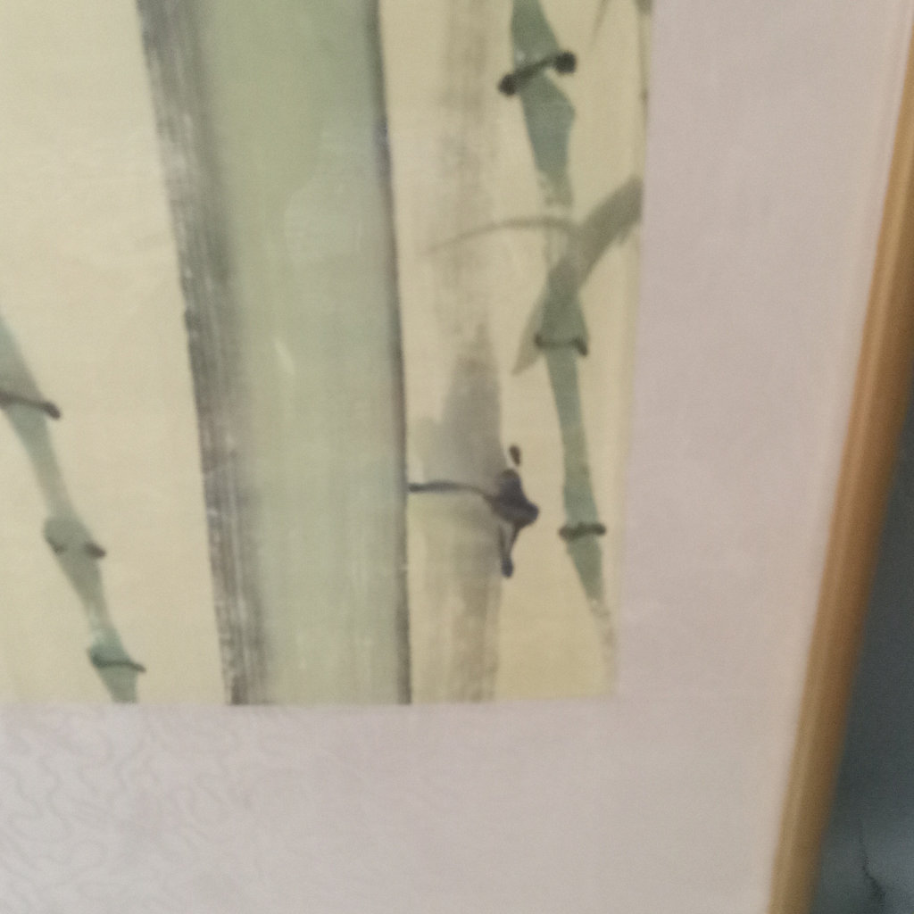 Framed Japanese Watercolor - image 6 of 7