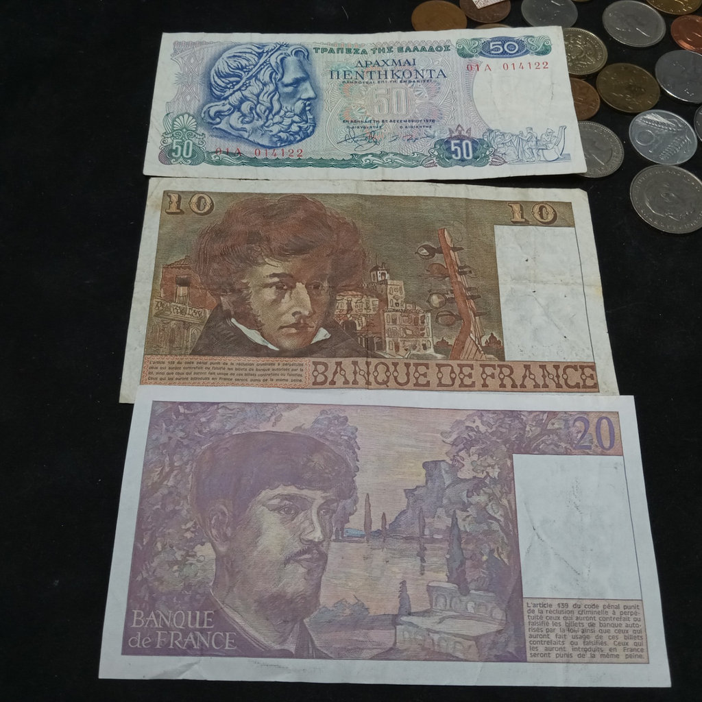 Foreign Paper Money & Coins - image 7 of 25