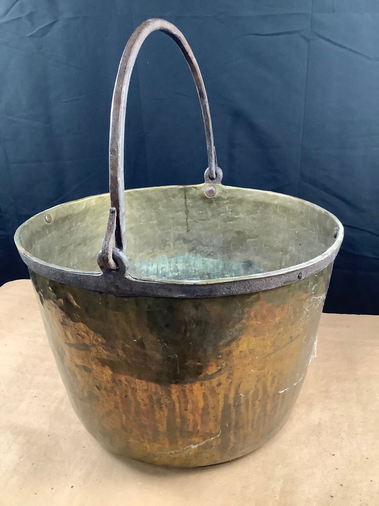 Hammered Copper & Steel Caldron - image 6 of 6