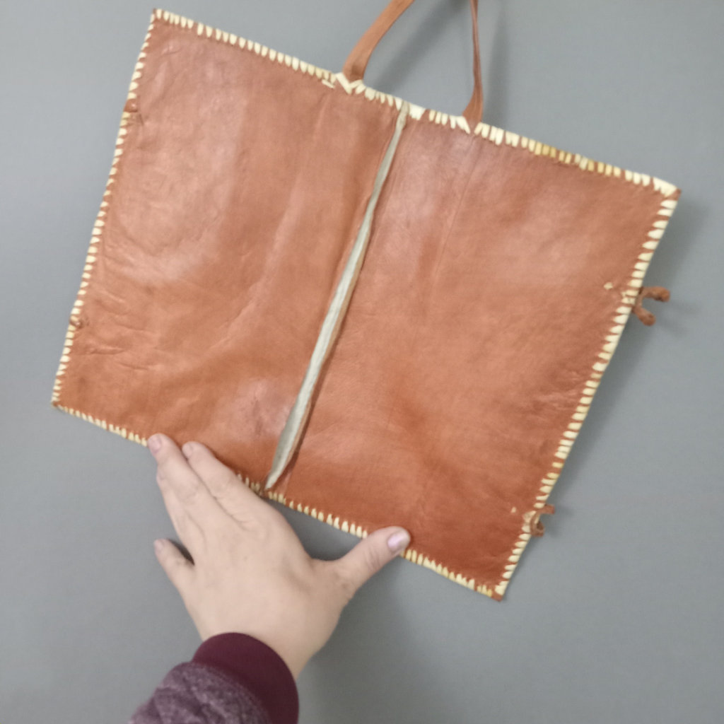 African Fabric & Leather Bags - image 17 of 18