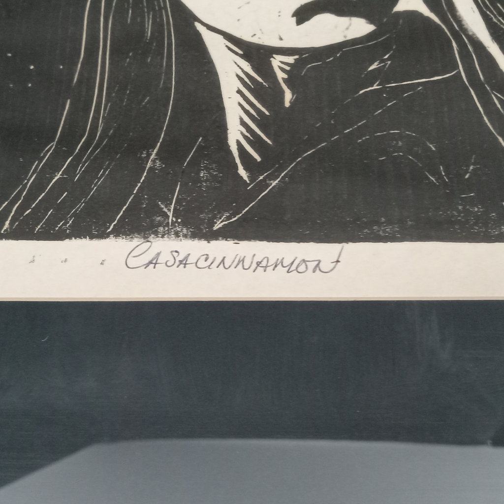 Casa Cinnamon / Ali Web Framed Woodcut Prints - image 10 of 12