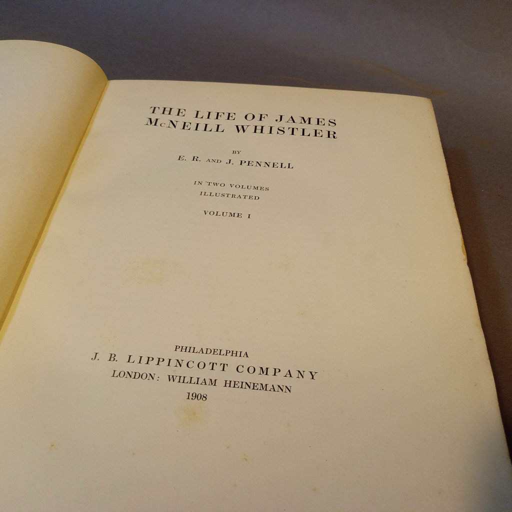 The Life of Whistler / Lippincott 1908 - image 10 of 13