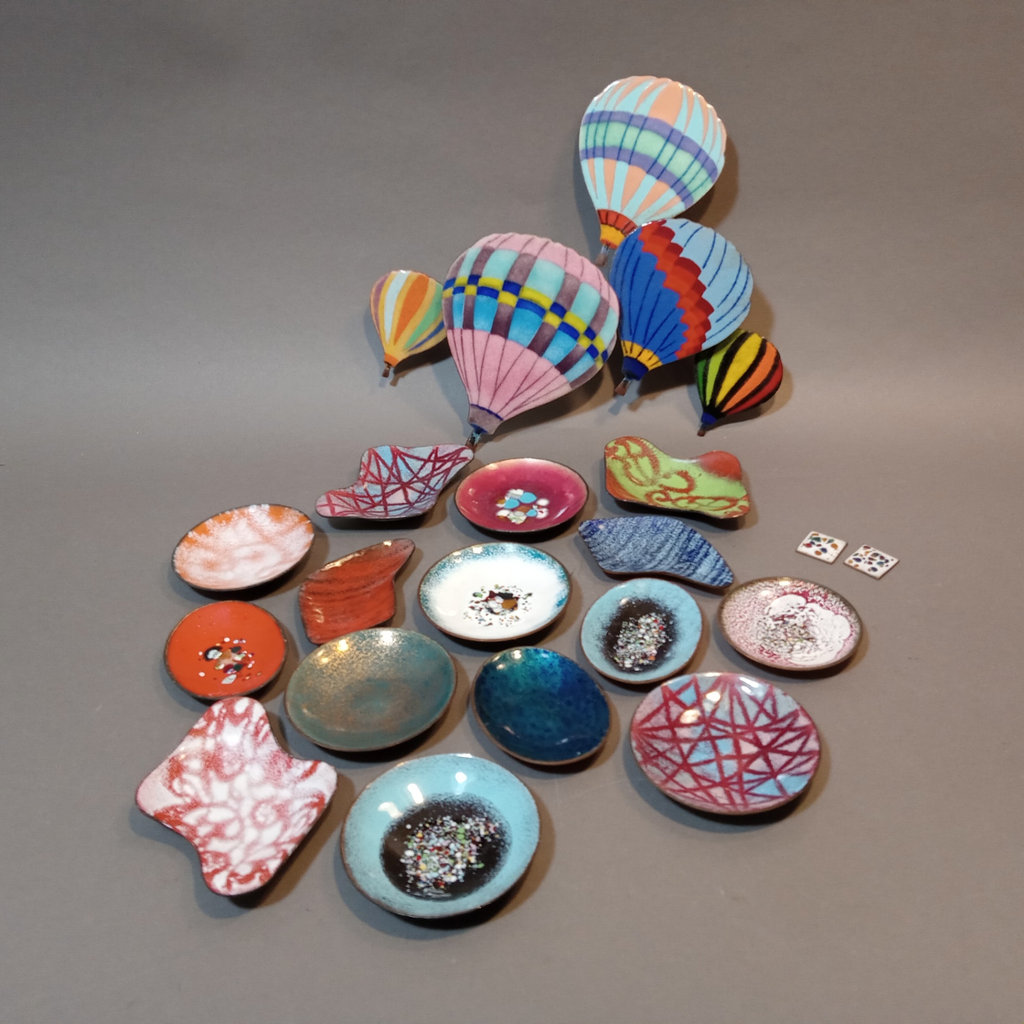 Enamel on Metal Decor - image 1 of 11