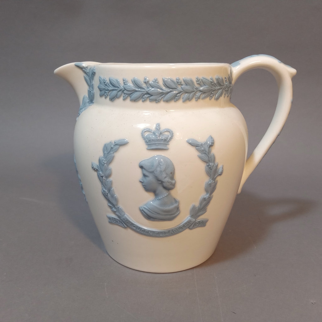 Wedgwood Queen's Ware Pitcher - image 3 of 7