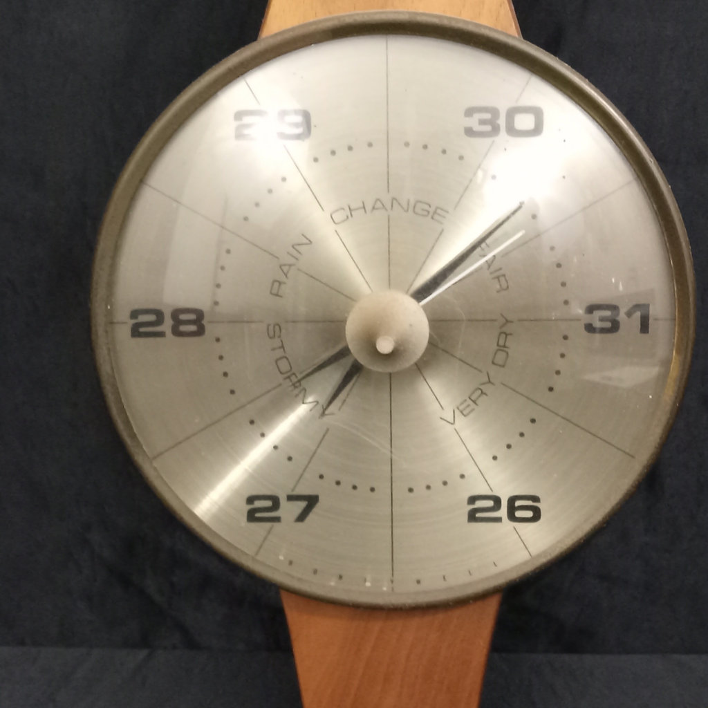 Vintage Wall Barometer/Thermometer - image 2 of 6