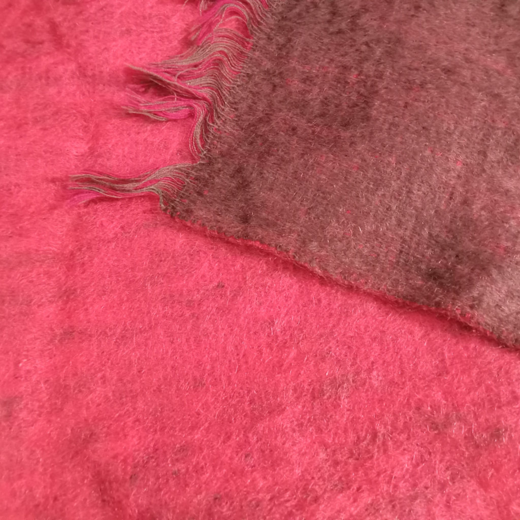Vintage Felted Wool Throw/Scarves - image 7 of 11