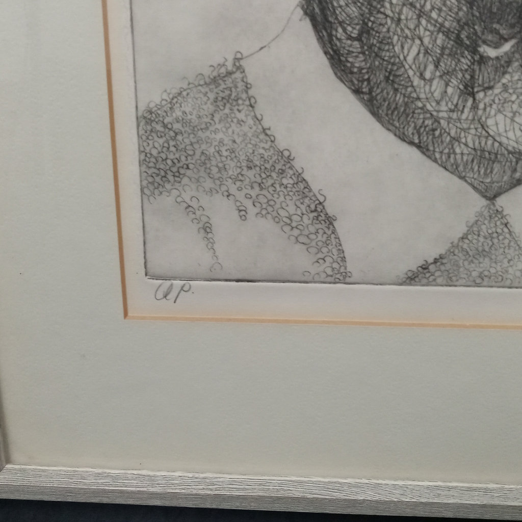 Untitled / Ali Web Woodcut Print - image 3 of 6
