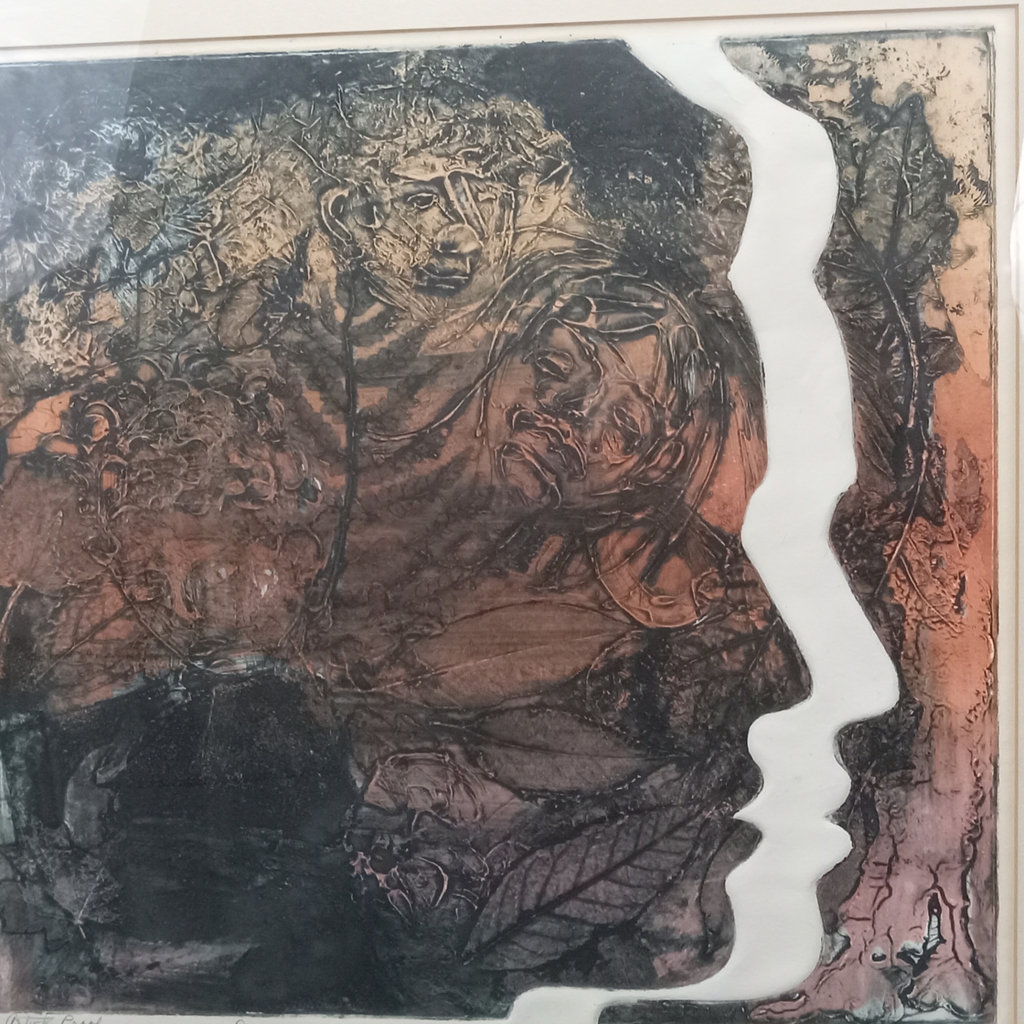 Dreams / Ali Web Woodcut Print - image 1 of 8