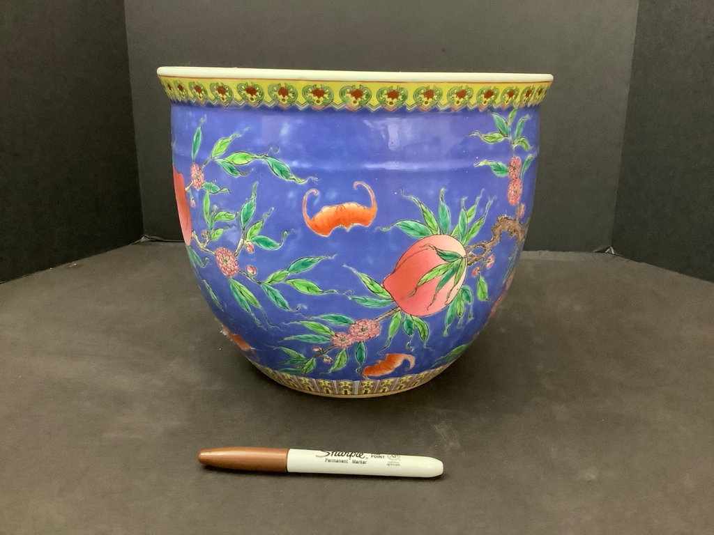 Vintage Asian Goldfish Bowl - image 2 of 6