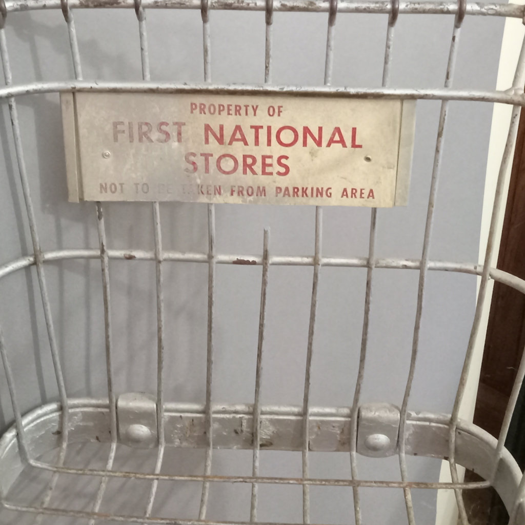 Vintage Steel Shopping Cart - image 2 of 7