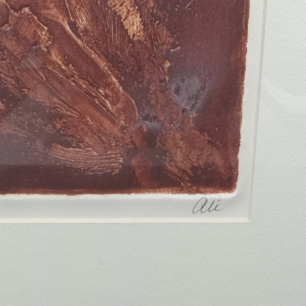 Red Cloud / Ali Web Framed Woodcut Prints - image 12 of 13