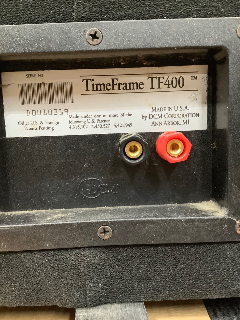 TimeFrame TF400 DCM Tower Speakers - image 1 of 3
