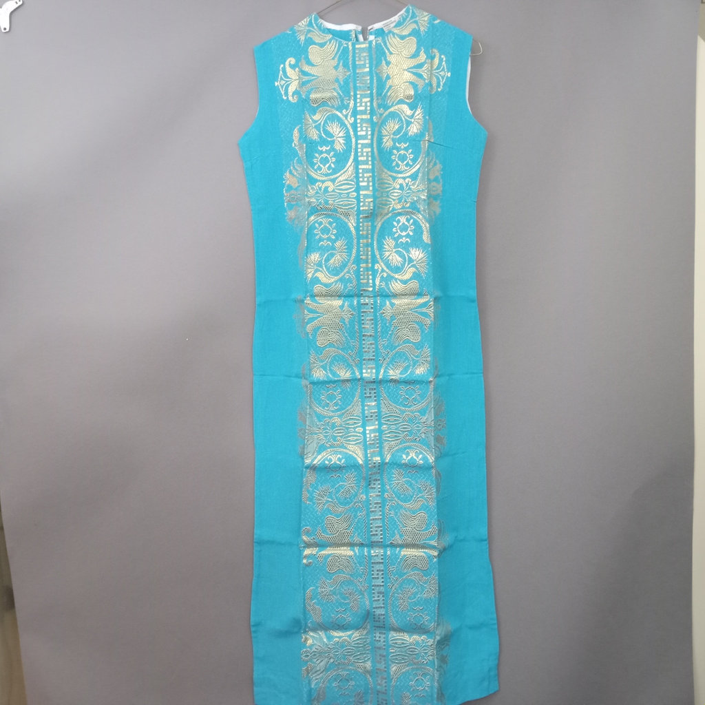 Vintage Handwoven Greek Dress - image 1 of 11