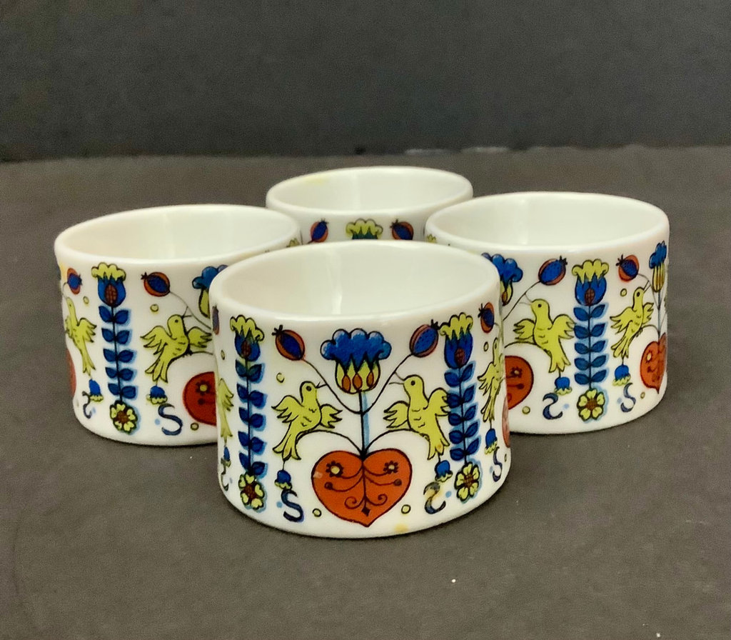 Vintage Eloxsoren Dish and Mod Paisley Ceramics - image 8 of 10