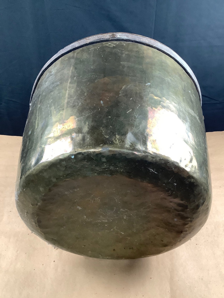 Hammered Copper & Steel Caldron - image 3 of 6
