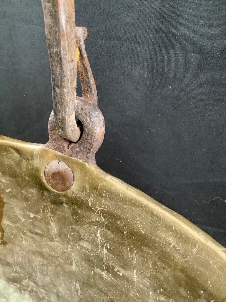 Hammered Copper & Steel Caldron - image 2 of 6