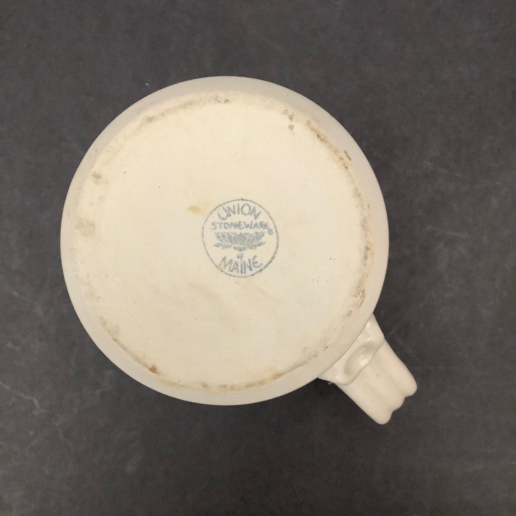 Vintage Stoneware Pottery In Blue - image 8 of 10