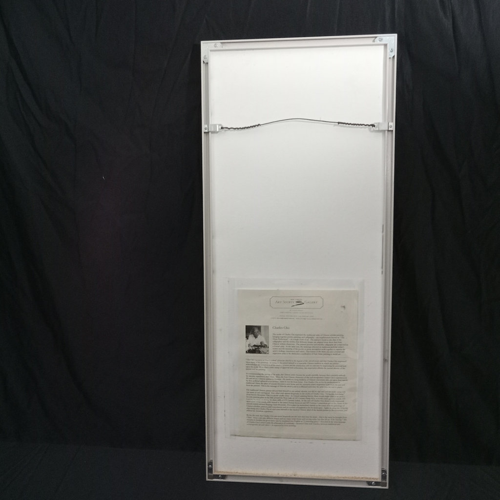 Charles Chu Signed/Numbered Framed Watercolor - image 6 of 7