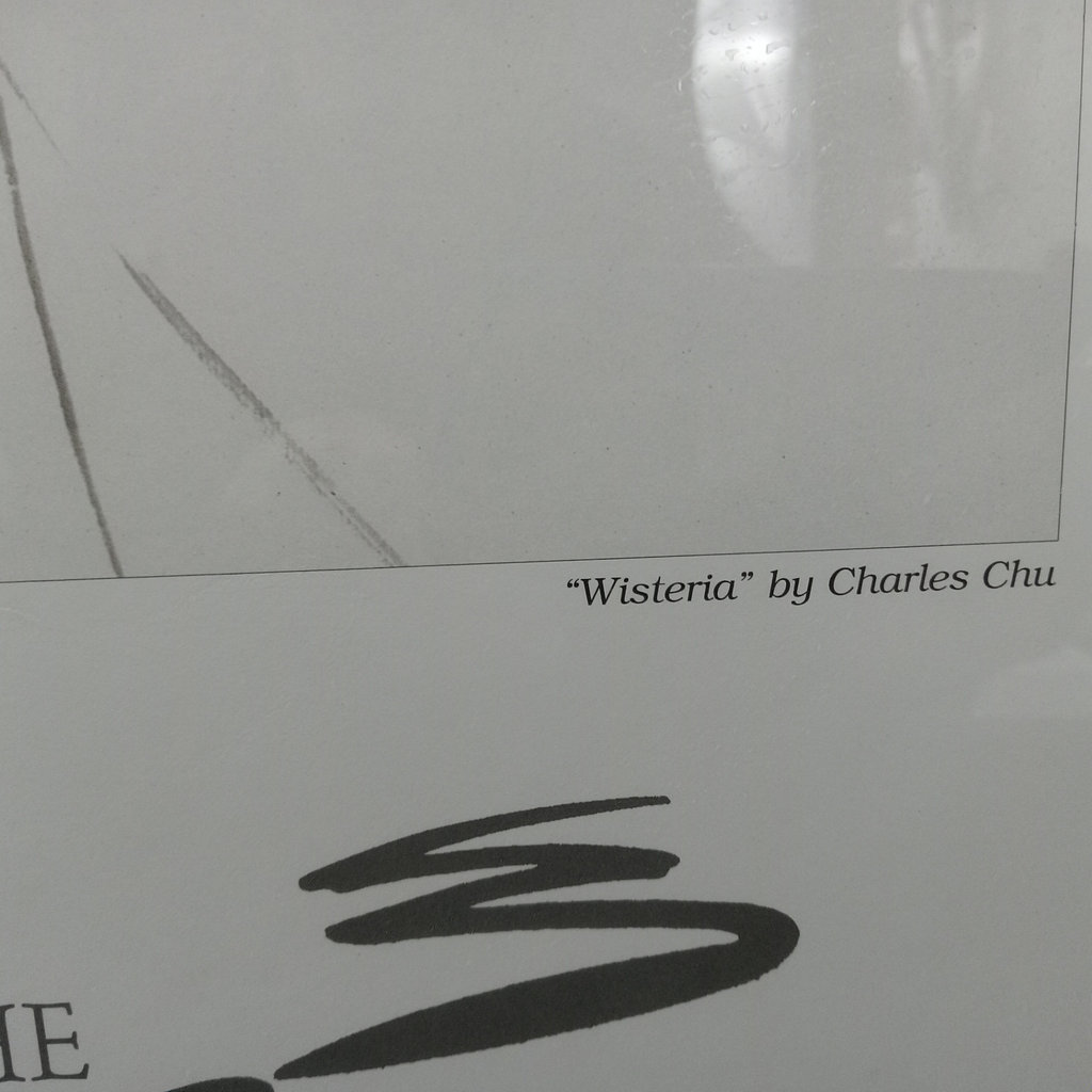 Charles Chu Signed/Numbered Framed Watercolor - image 5 of 7