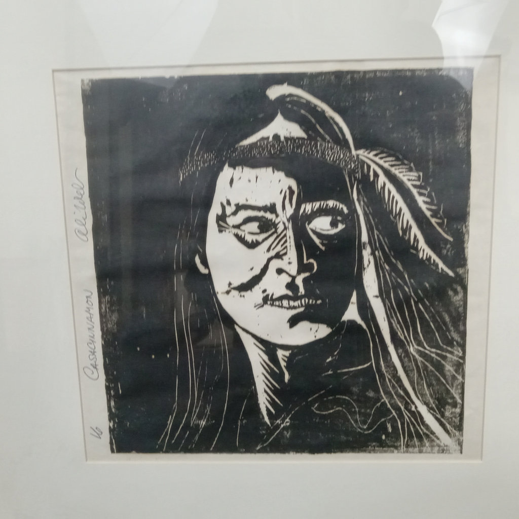 Casa Cinnamon / Ali Web Framed Woodcut Prints - image 3 of 12