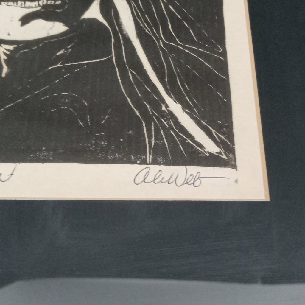 Casa Cinnamon / Ali Web Framed Woodcut Prints - image 11 of 12