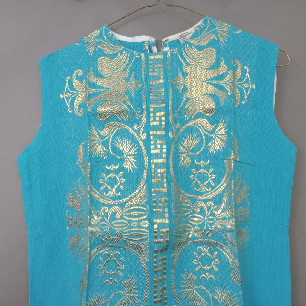 Vintage Handwoven Greek Dress - image 2 of 11