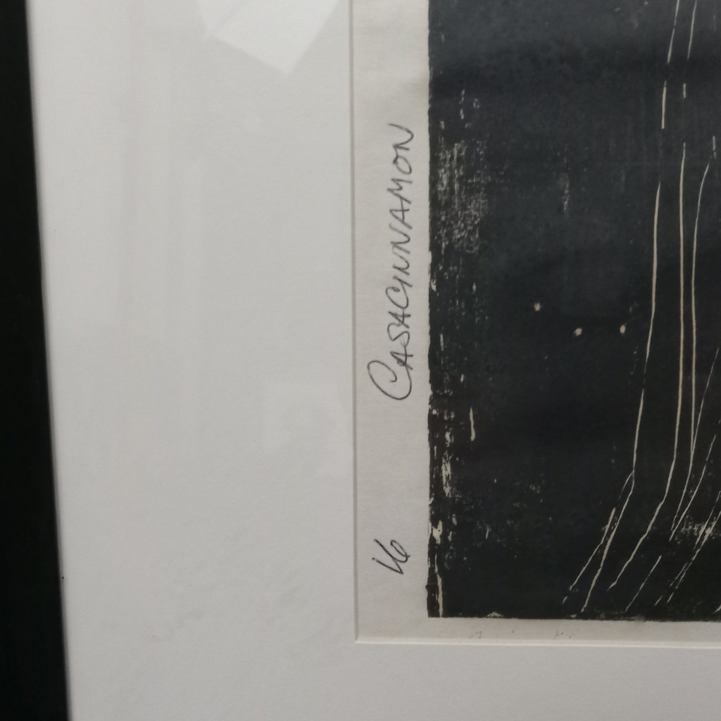 Casa Cinnamon / Ali Web Framed Woodcut Prints - image 4 of 12