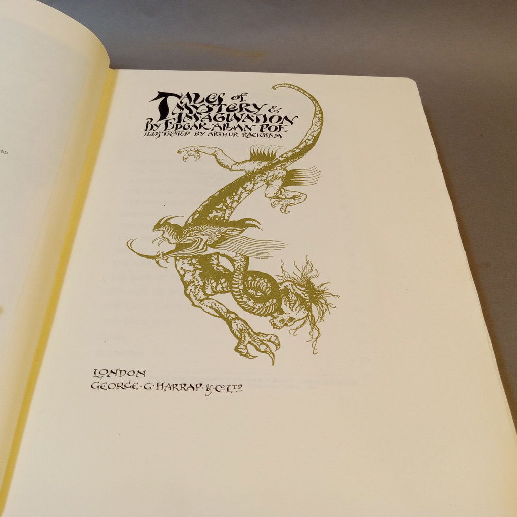 Poe's Tales of Mystery & Imagination / Arthur Rackham illus. - image 12 of 18