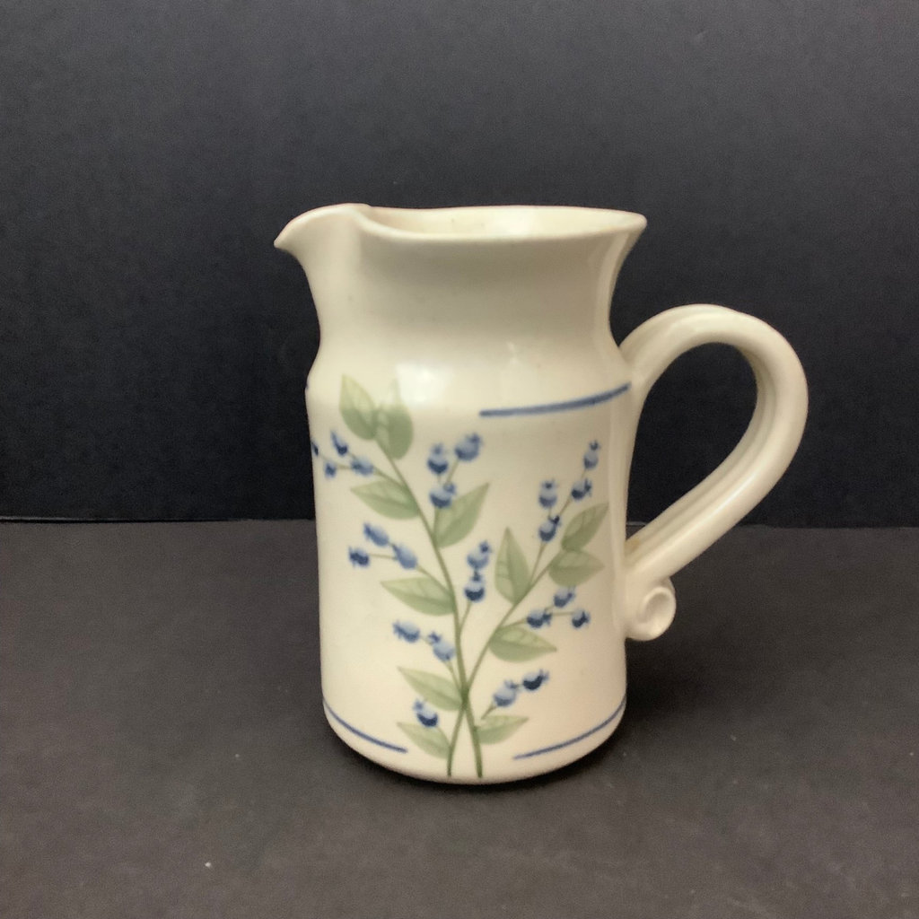 Vintage Stoneware Pottery In Blue - image 6 of 10