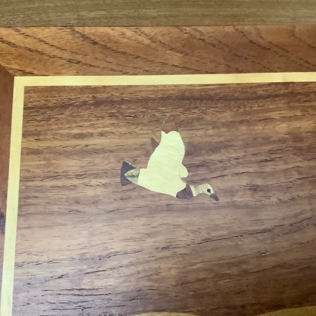Vintage Inlaid Wood Serving Trays - image 4 of 9