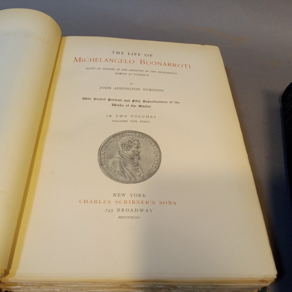 The Life of Michelangelo / Charles Scribner's Sons 1893 - image 9 of 17