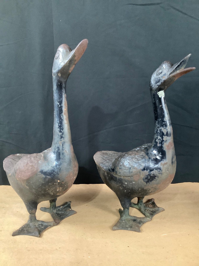 Cast Iron Geese - image 1 of 2