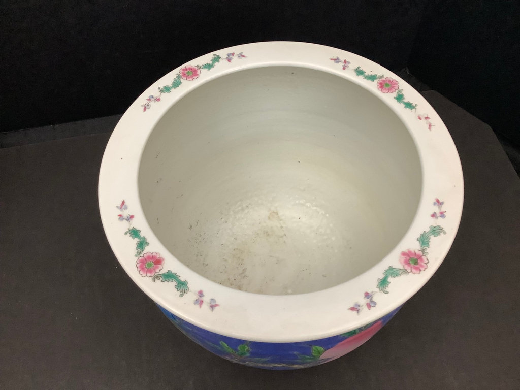 Vintage Asian Goldfish Bowl - image 4 of 6