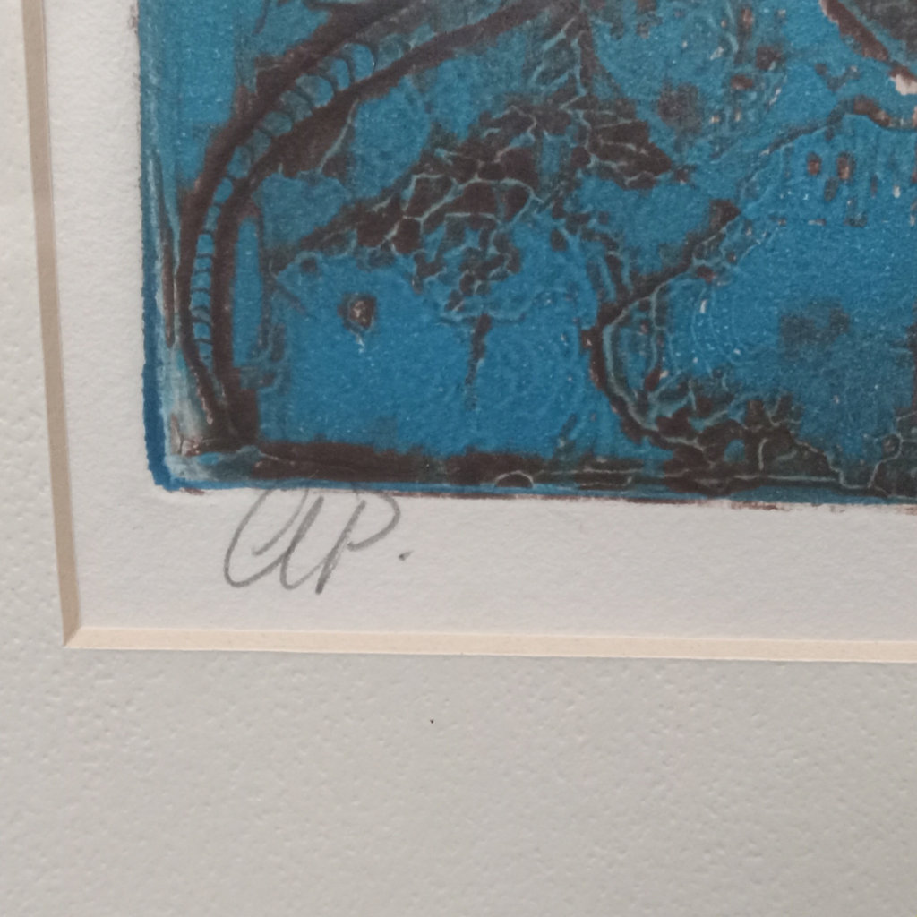 Polymer Crab / Ali Web Framed Woodcut Print - image 6 of 10