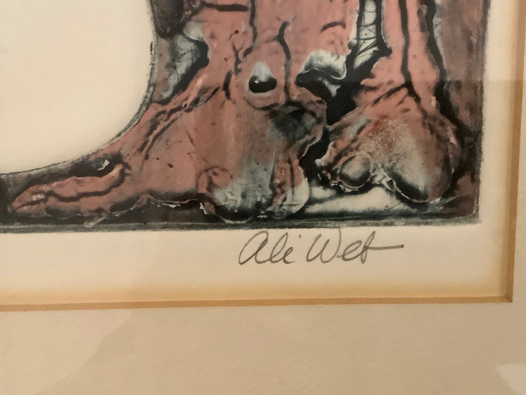 Dreams / Ali Web Woodcut Print - image 7 of 8