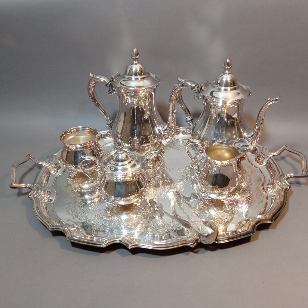 Cheshire Silver Plate Coffee & Tea - image 1 of 24